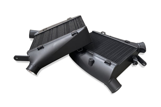 CSF High-Performance Twin Intercooler Set Audi C8 RS6/RS7 - Thermal Dispersion Black