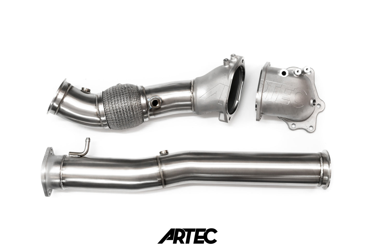 Artec Mitsubishi Evo 10 4B11T 3.5" Cast Dump / Front Pipe - Version 2