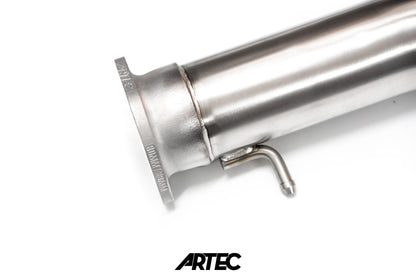 Artec Mitsubishi Evo 10 4B11T 3.5" Cast Dump / Front Pipe - Version 2