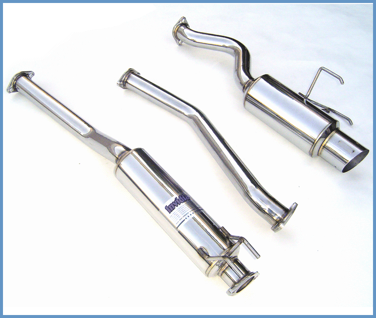 Invidia N1 Stainless Steel Tip Cat-Back Exhaust Honda Civic Type R 02-05