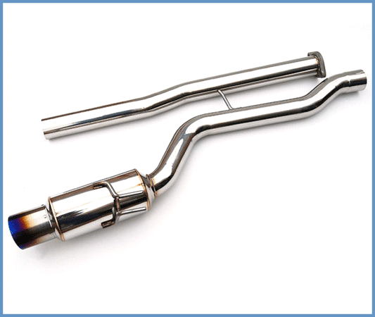 Invidia N1 Titanium Tip Cat-Back Exhaust (Racing) Mitsubishi Evo 08+