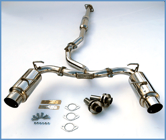 Invidia N1 Stainless Twin Steel Tip Cat-Back Exhaust Subaru BRZ/FRS/GT86