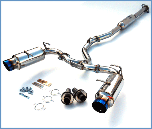 Invidia N1 Titanium Twin Tip Cat-Back Exhaust Subaru BRZ/FRS/GT86