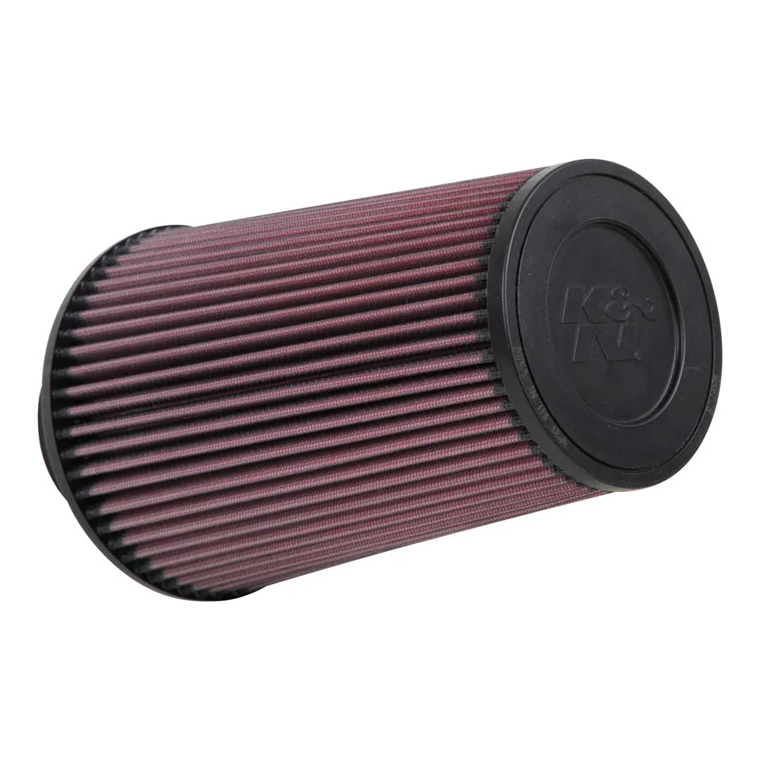 K&N Filter Long Round Tapered 3"