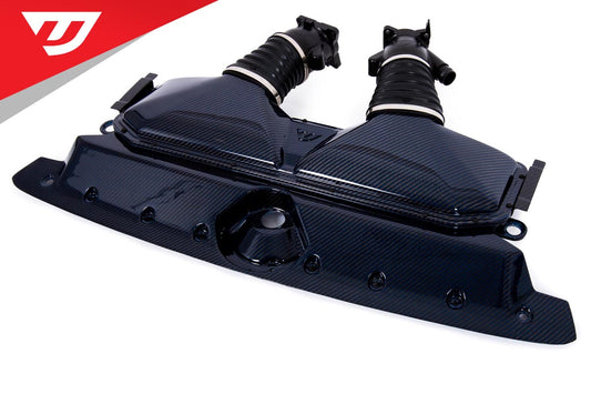 Unitronic Carbon Fiber Intake & Turbo Inlets for C8 RS 6/RS 7 Blue Carbon Kevlar