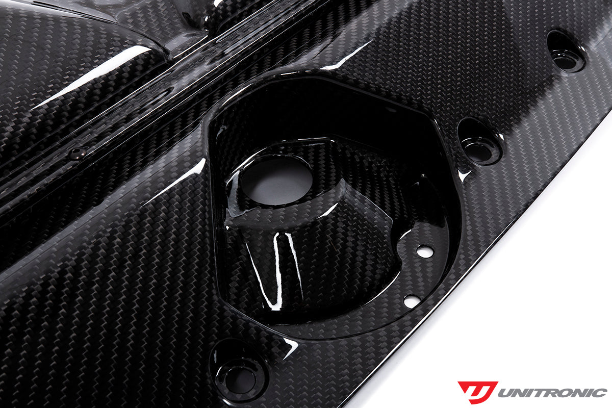 Unitronic Carbon Fiber Intake & Turbo Inlets for C8 RS 6/RS 7 Gloss Carbon