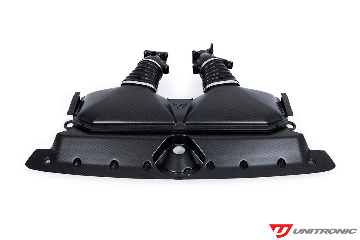 Unitronic Carbon Fiber Intake & Turbo Inlets for C8 RS 6/RS 7 Matte Carbon