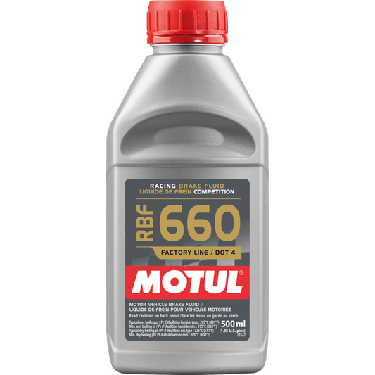 Motul RBF 660 Dot 4 Brake Fluid - 500ml